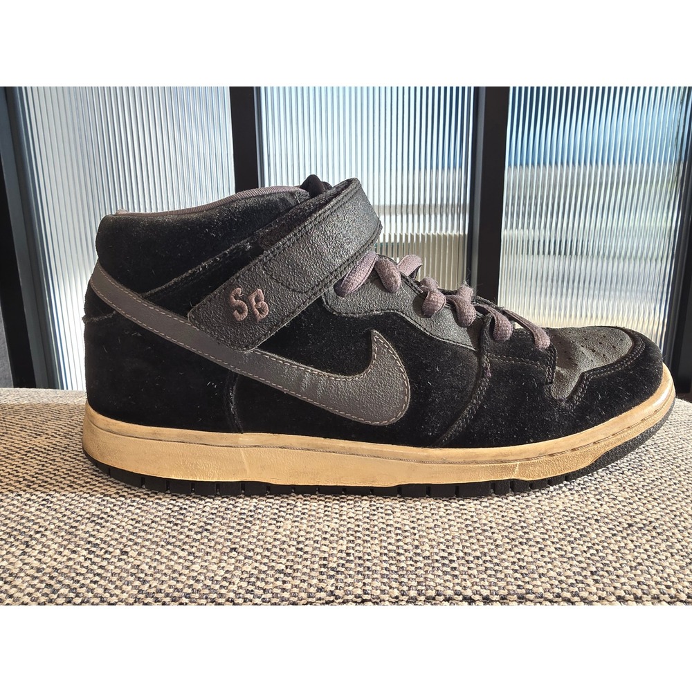 Nike Sb Dunk Mid Pro Griptape with Strap 314383-014 Mens Size 11